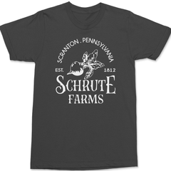 Schrute Farms T-Shirt CHARCOAL