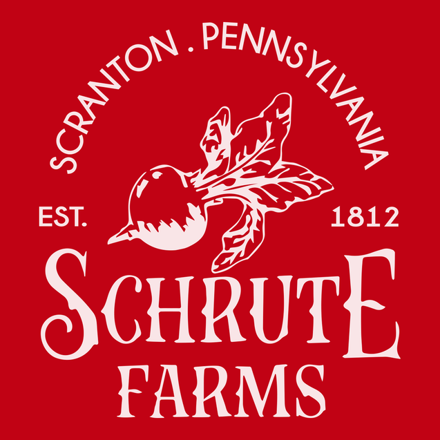 Schrute Farms T-Shirt RED