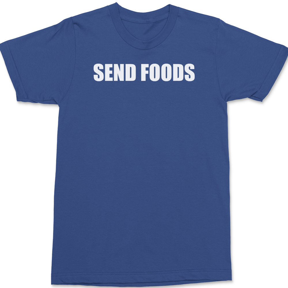 Send Foods T-Shirt BLUE