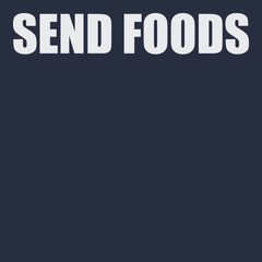 Send Foods T-Shirt NAVY