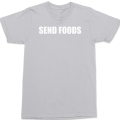 Send Foods T-Shirt SILVER