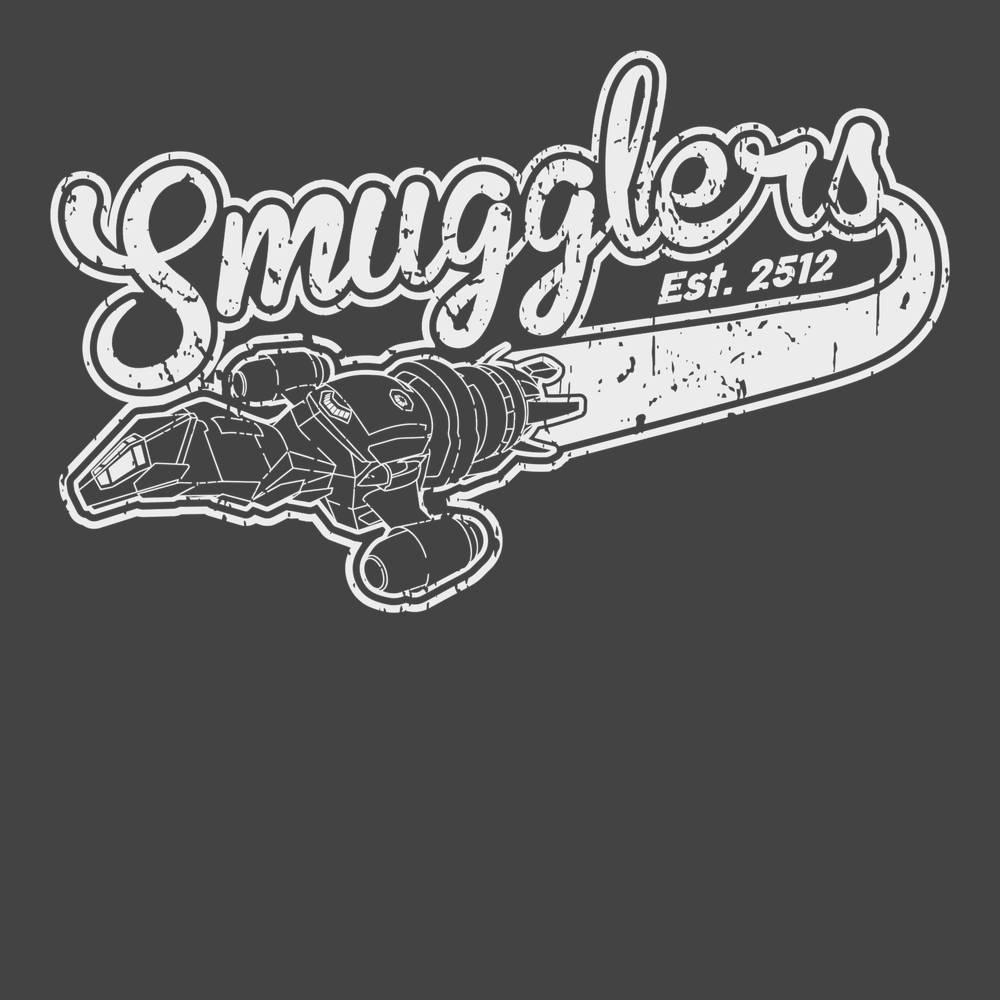 Serenity Smugglers T-Shirt CHARCOAL