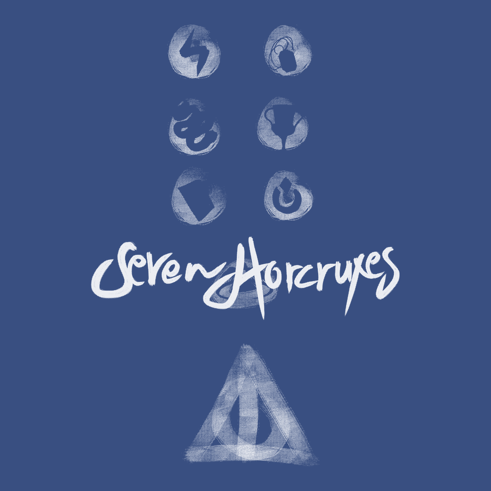Seven Horcruxes T-Shirt BLUE