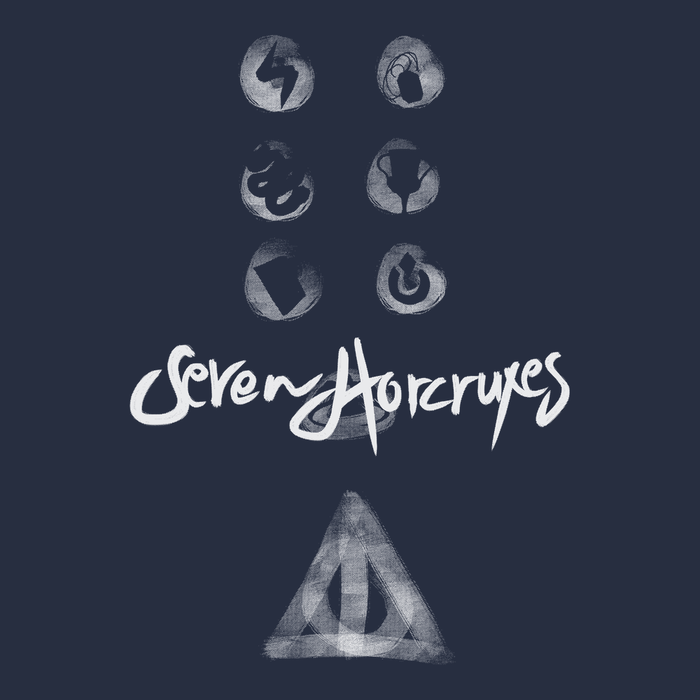 Seven Horcruxes T-Shirt NAVY