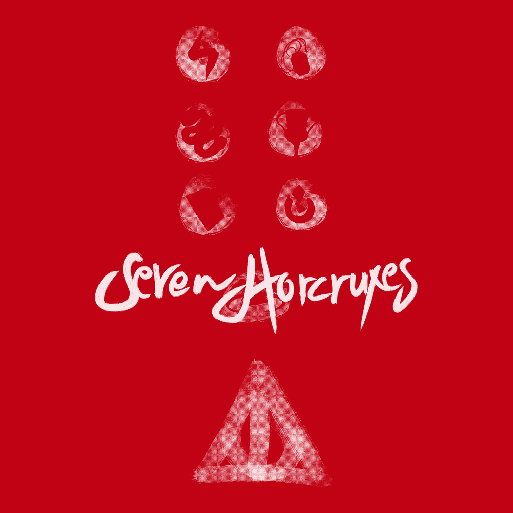 Seven Horcruxes T-Shirt RED