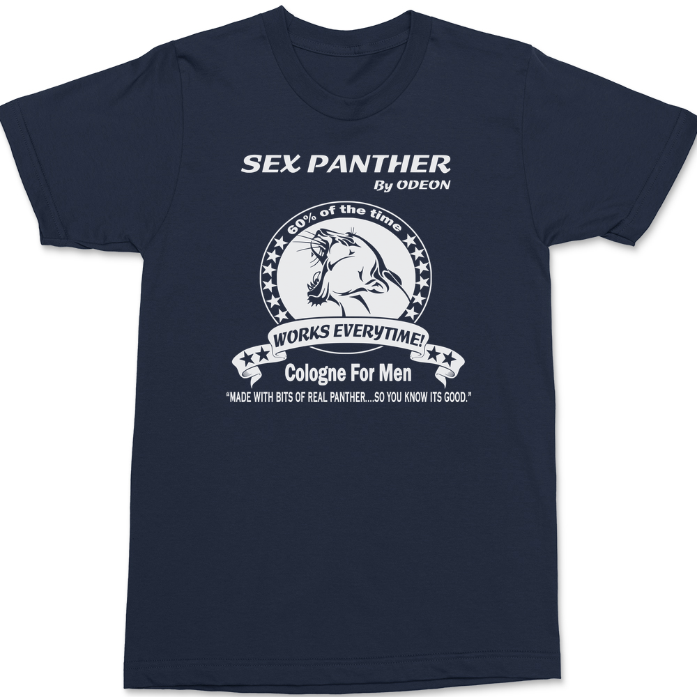 Sex Panther Cologne T-Shirt NAVY