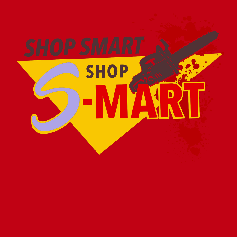 Shop Smart Shop S-Mart T-Shirt RED