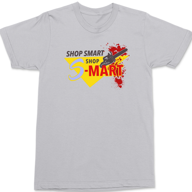 Shop Smart Shop S-Mart T-Shirt SILVER