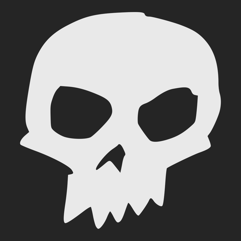 Sid's Skull Tee T-Shirt BLACK