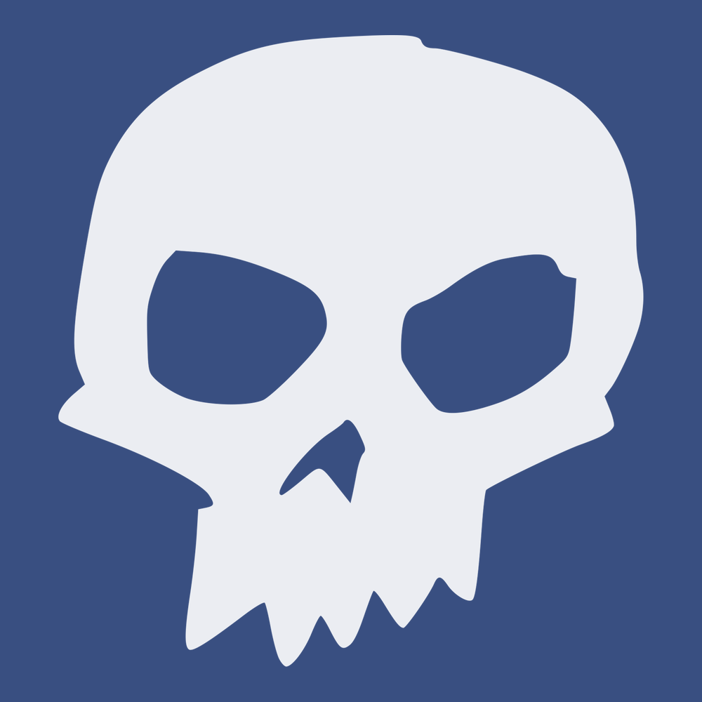 Sid's Skull Tee T-Shirt BLUE