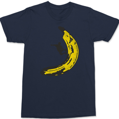 Skateboard Banana Half Pipe T-Shirt NAVY