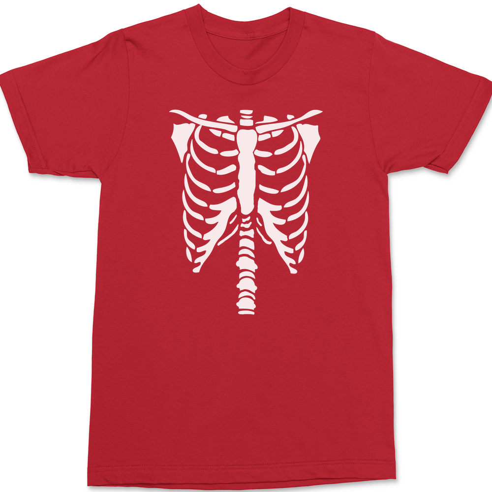 Skeleton costume T-Shirt RED