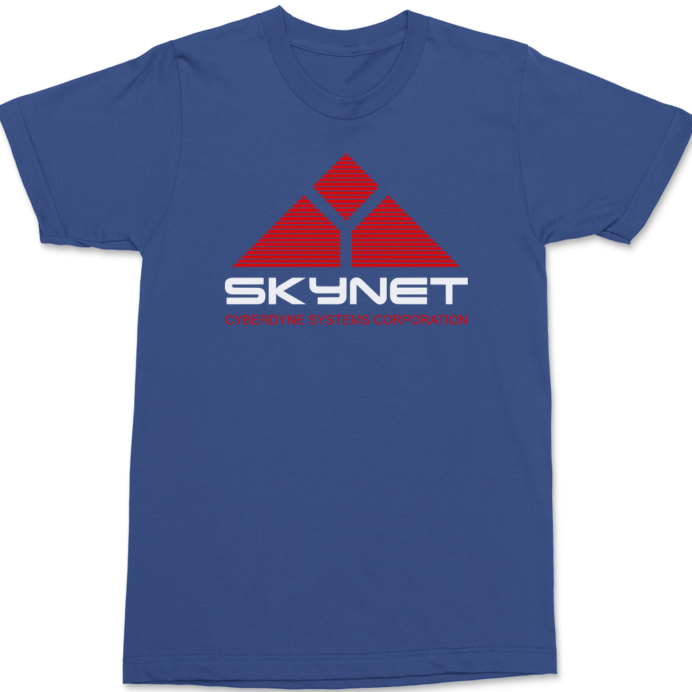 Skynet Cyberdyne Systems T-Shirt BLUE
