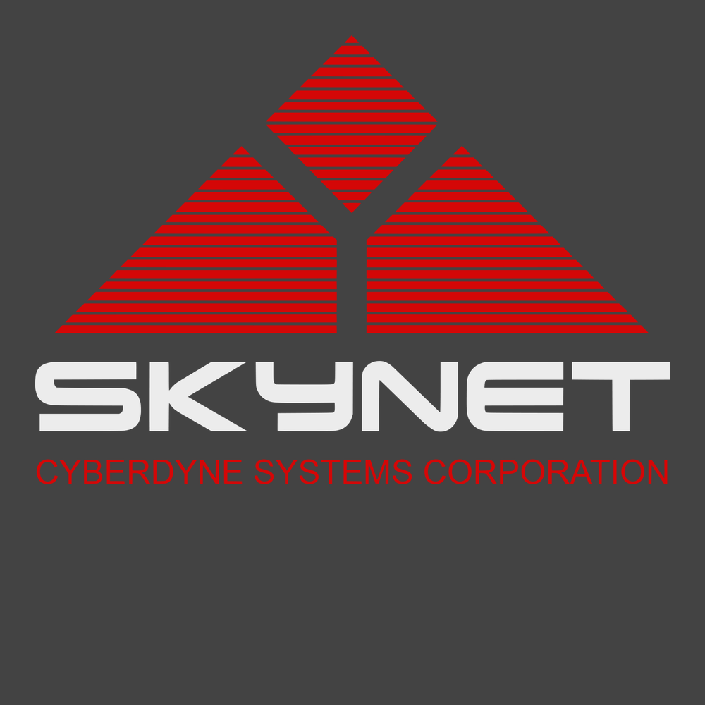 Skynet Cyberdyne Systems T-Shirt CHARCOAL