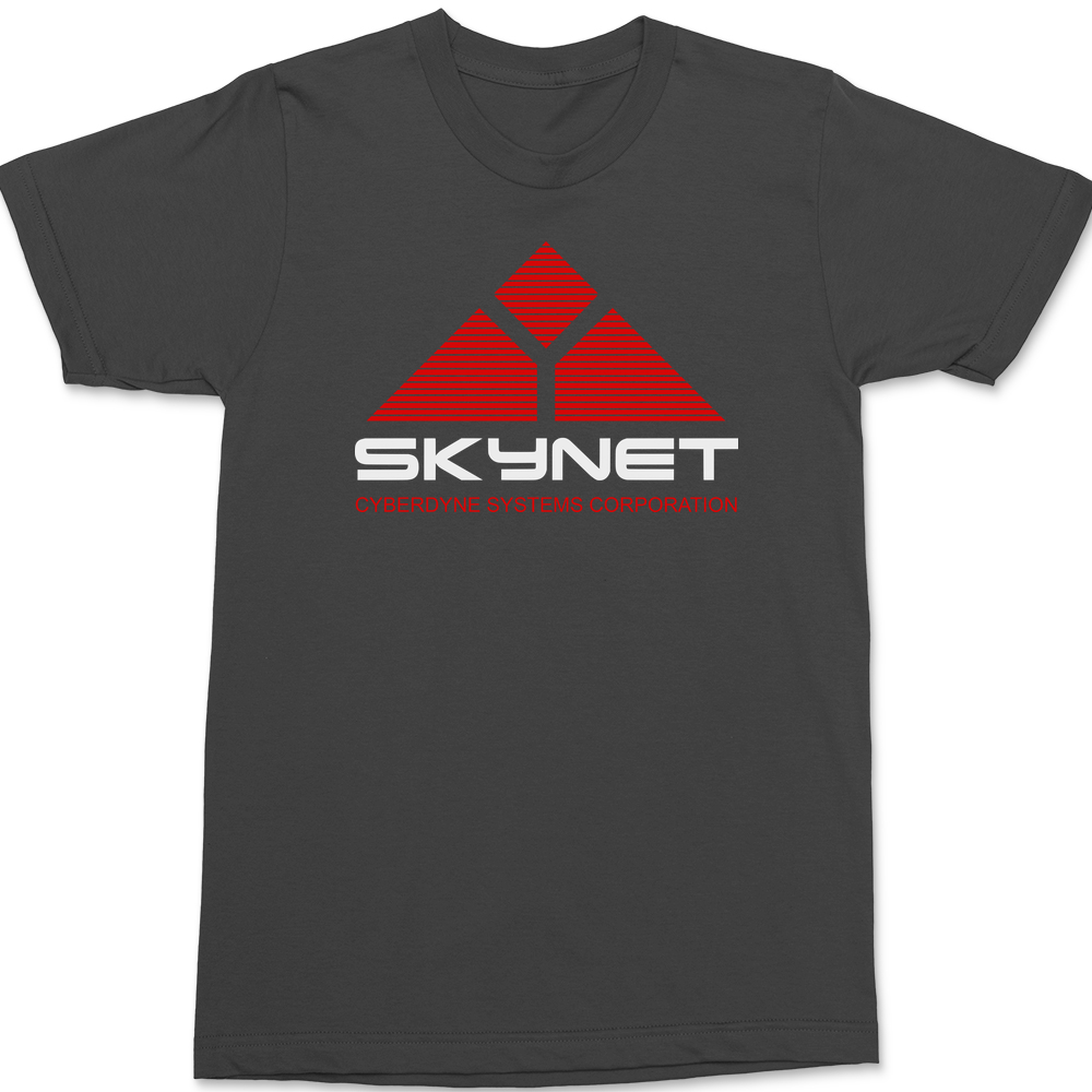 Skynet Cyberdyne Systems T-Shirt CHARCOAL