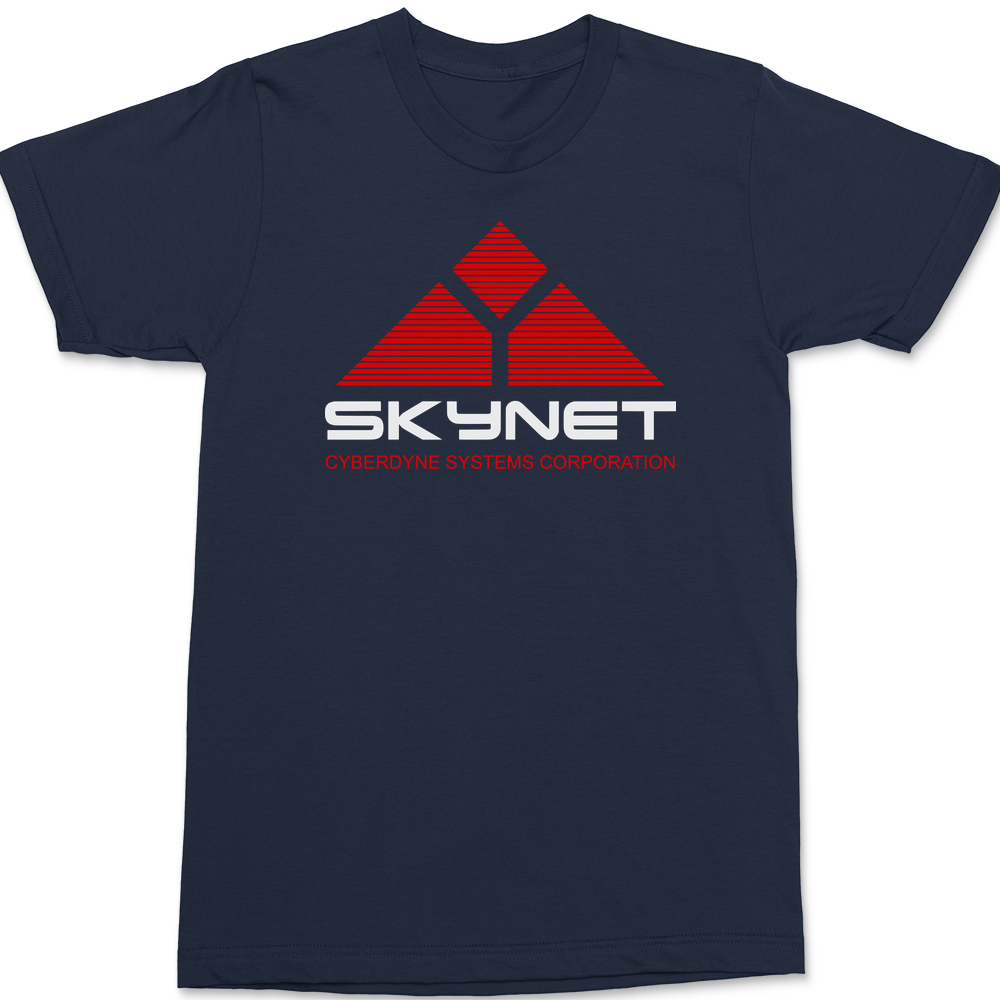 Skynet Cyberdyne Systems T-Shirt NAVY