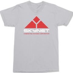 Skynet Cyberdyne Systems T-Shirt SILVER