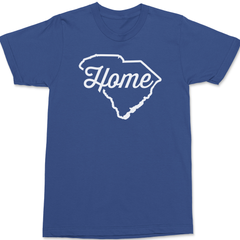 South Carolina Home T-Shirt BLUE