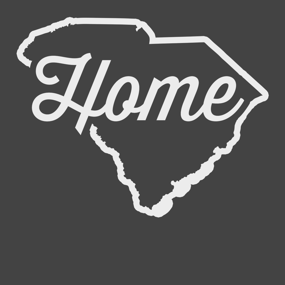 South Carolina Home T-Shirt CHARCOAL