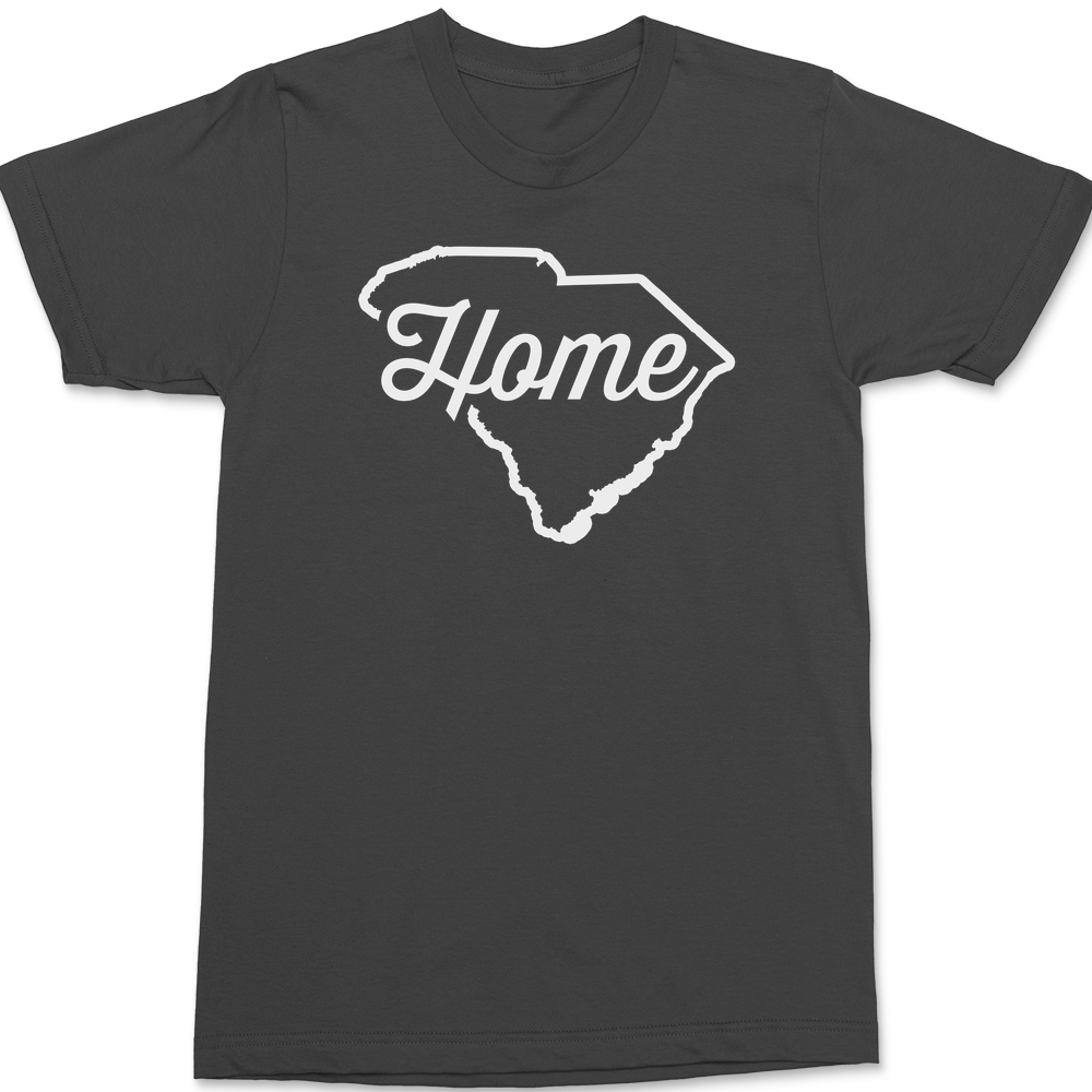 South Carolina Home T-Shirt CHARCOAL