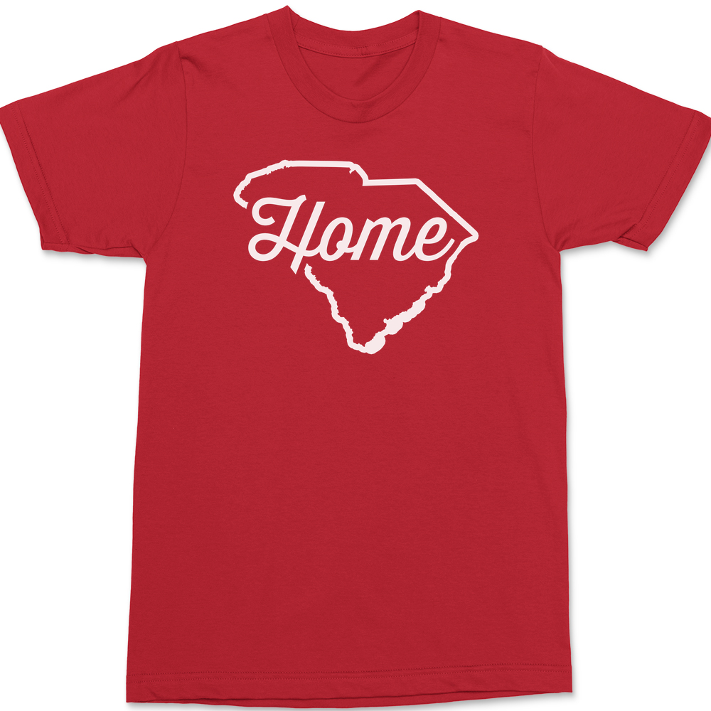 South Carolina Home T-Shirt RED