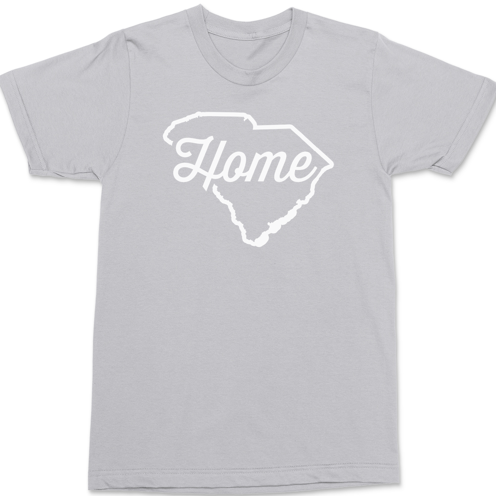 South Carolina Home T-Shirt SILVER