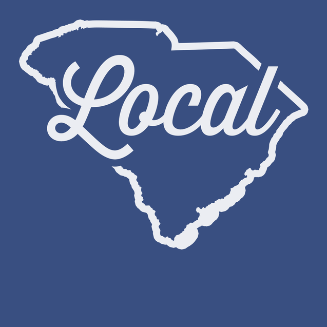 South Carolina Local T-Shirt BLUE