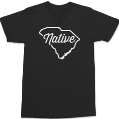South Carolina Native T-Shirt BLACK