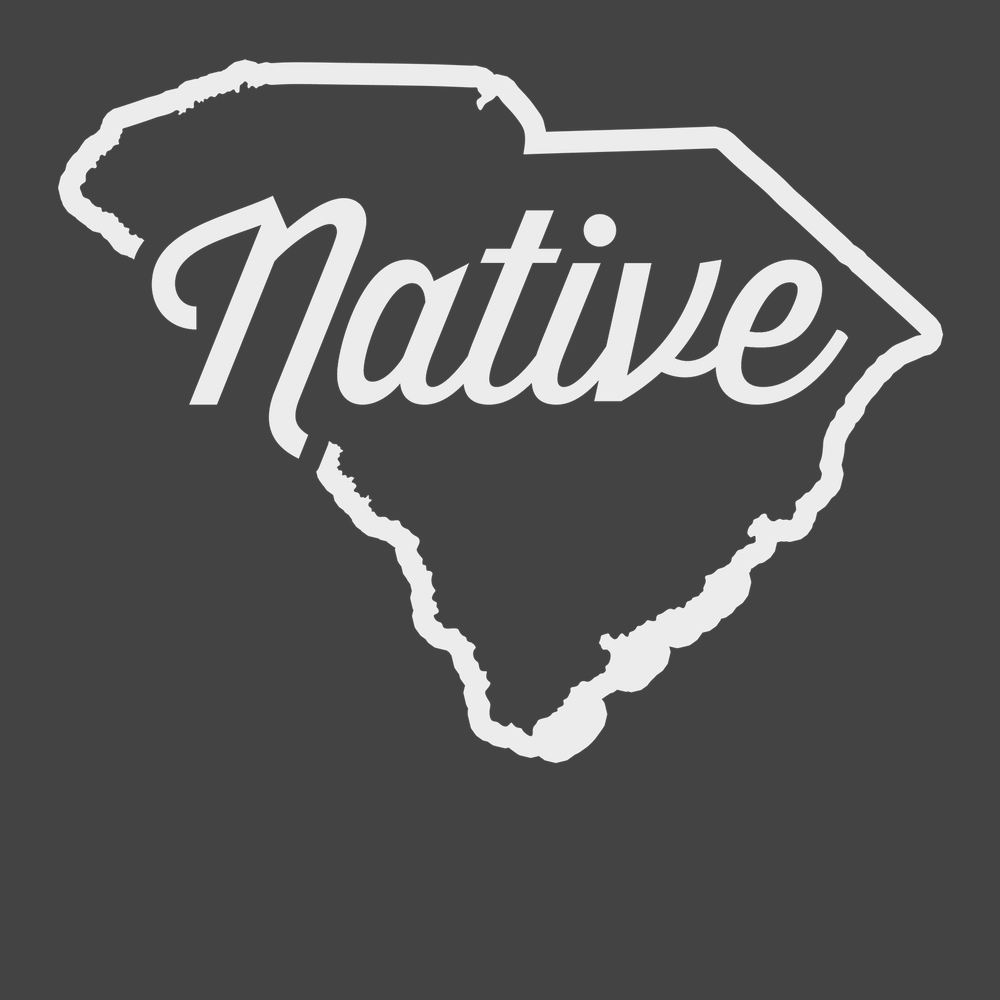 South Carolina Native T-Shirt CHARCOAL