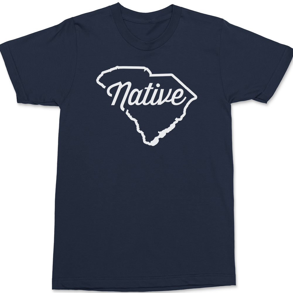 South Carolina Native T-Shirt NAVY