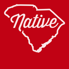 South Carolina Native T-Shirt RED