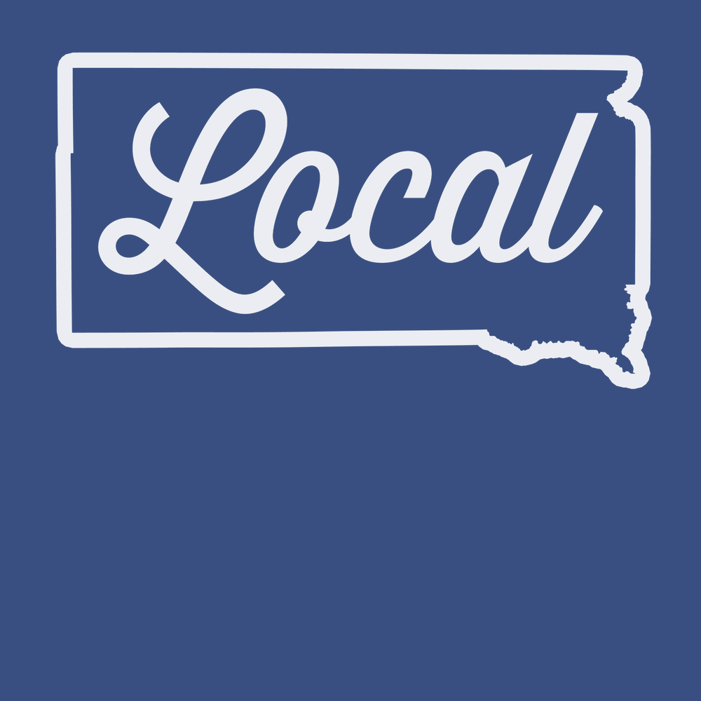 South Dakota Local T-Shirt BLUE