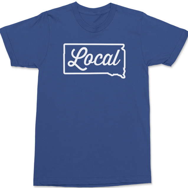 South Dakota Local T-Shirt BLUE
