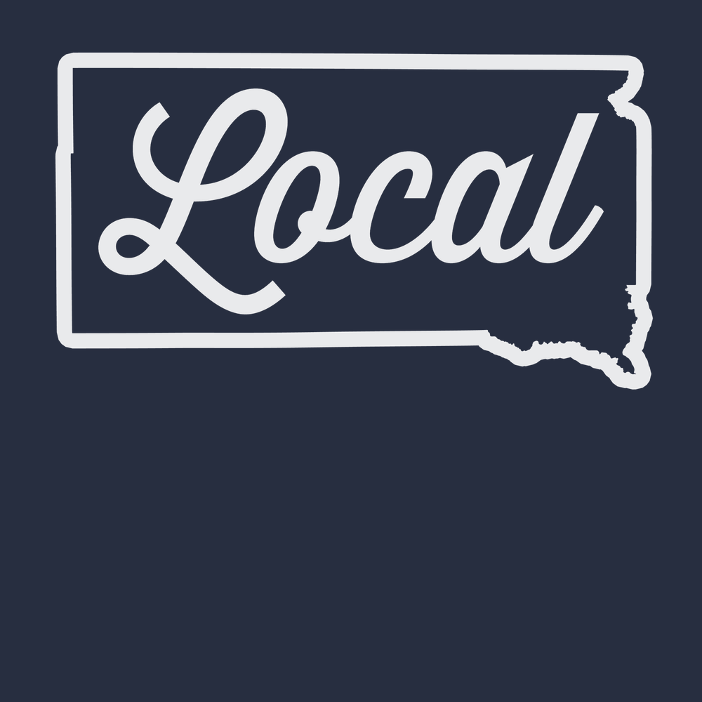 South Dakota Local T-Shirt NAVY