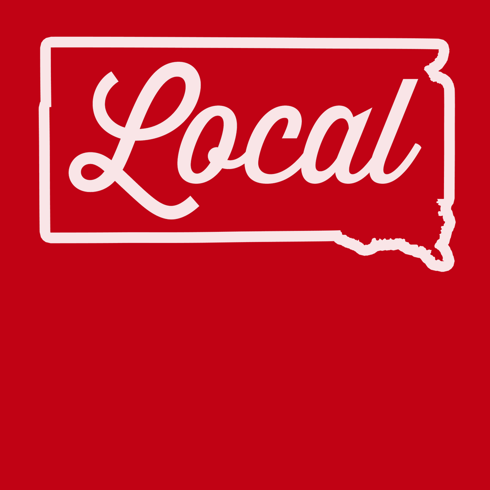 South Dakota Local T-Shirt RED