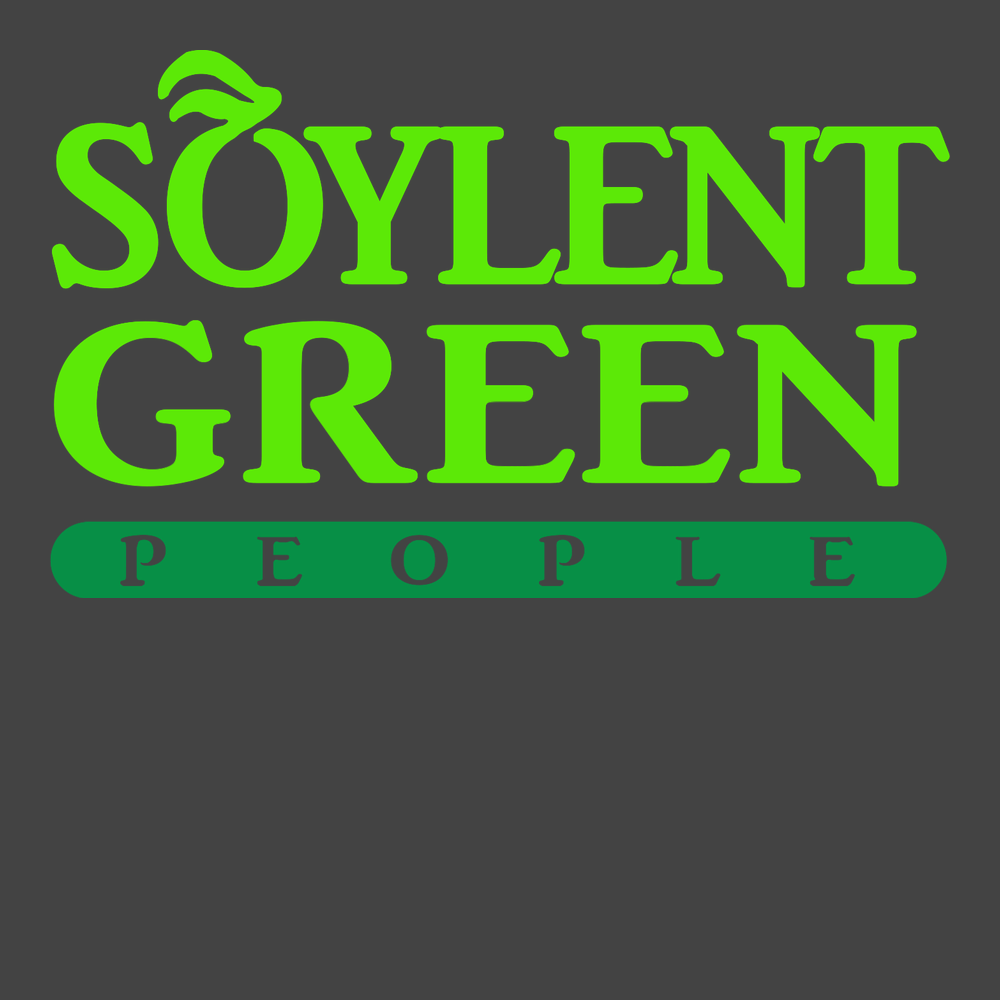 Soylent Green People T-Shirt CHARCOAL