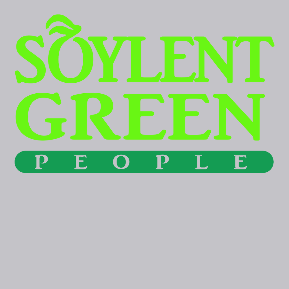 Soylent Green People T-Shirt SILVER