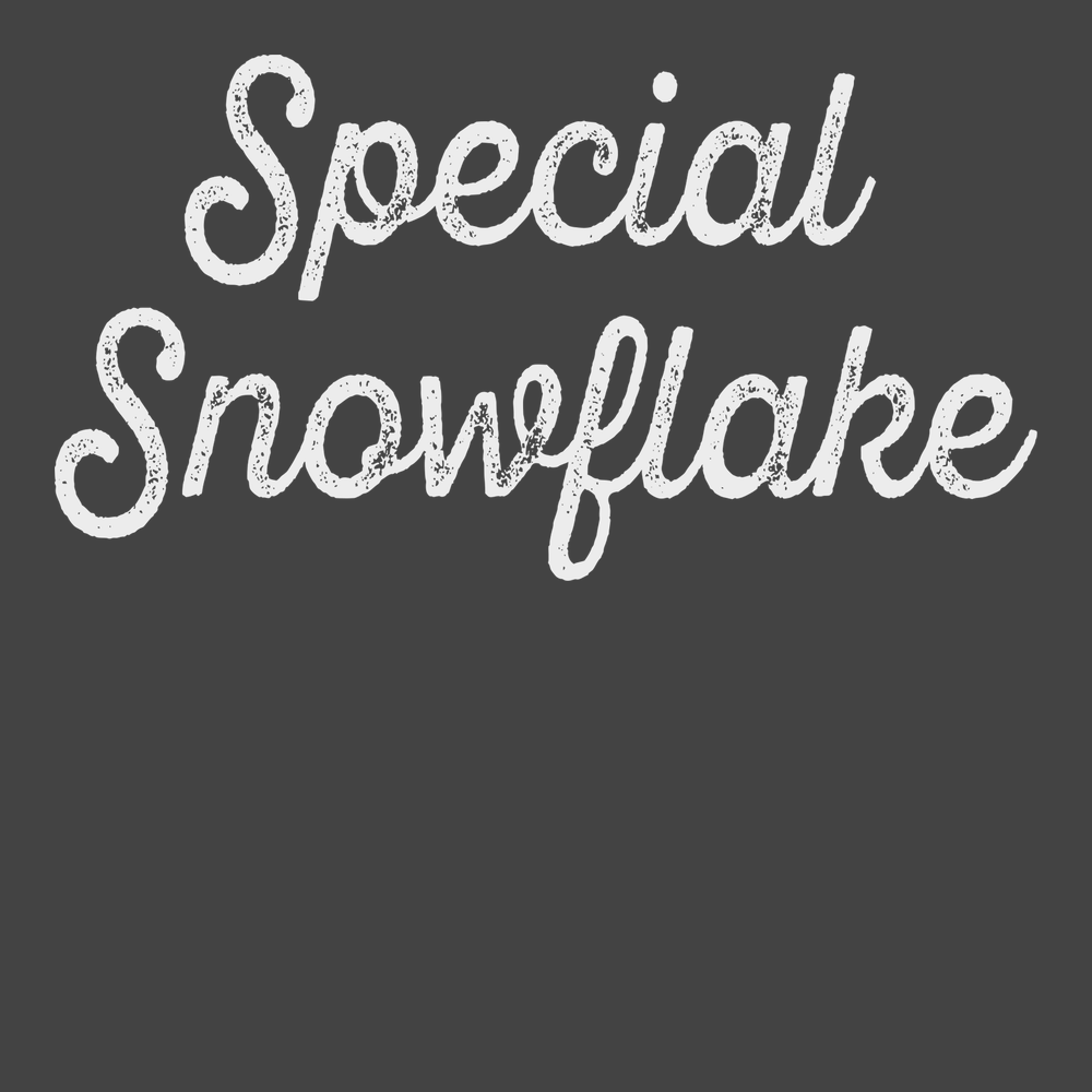 Special Snowflake T-Shirt CHARCOAL