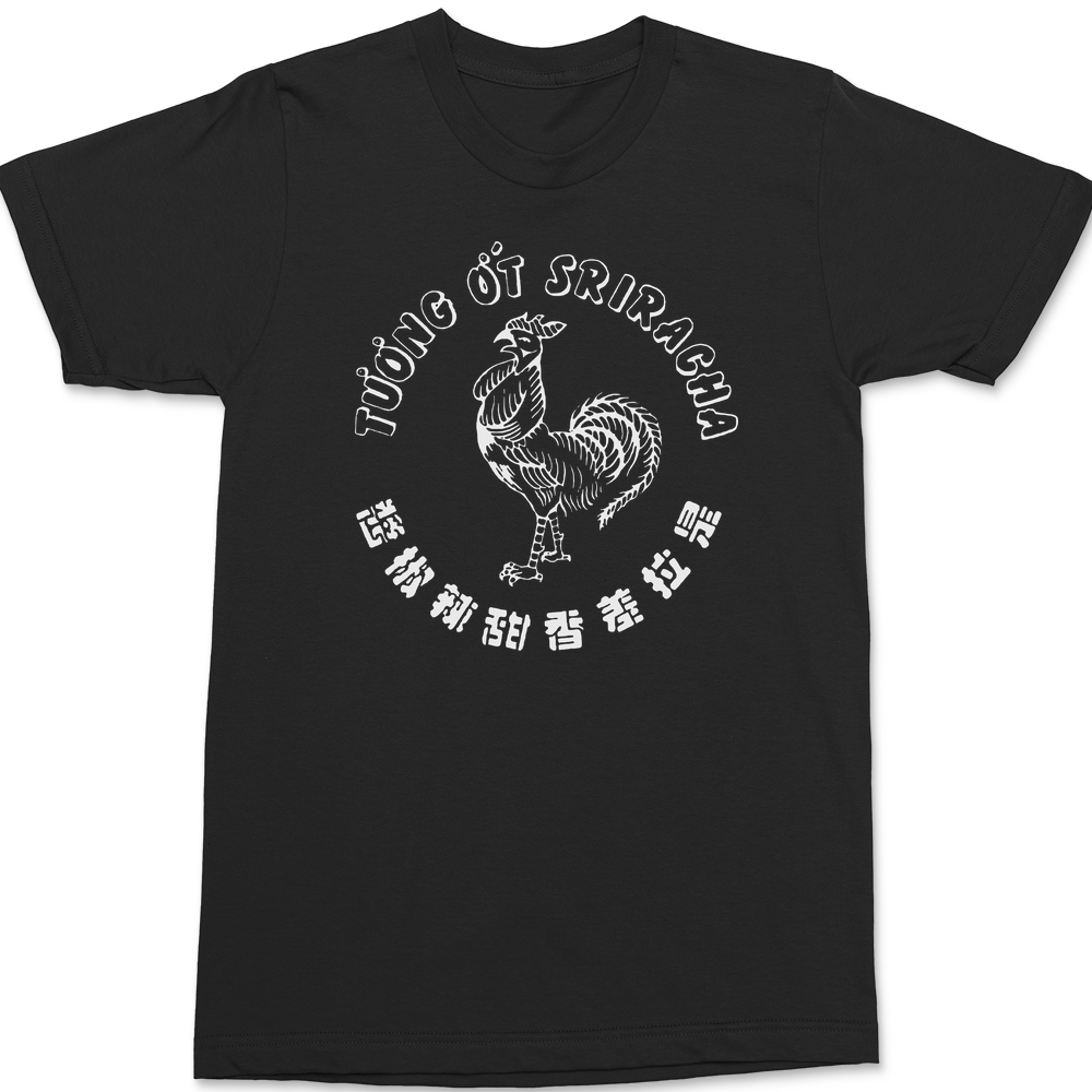 Sriracha T-Shirt BLACK