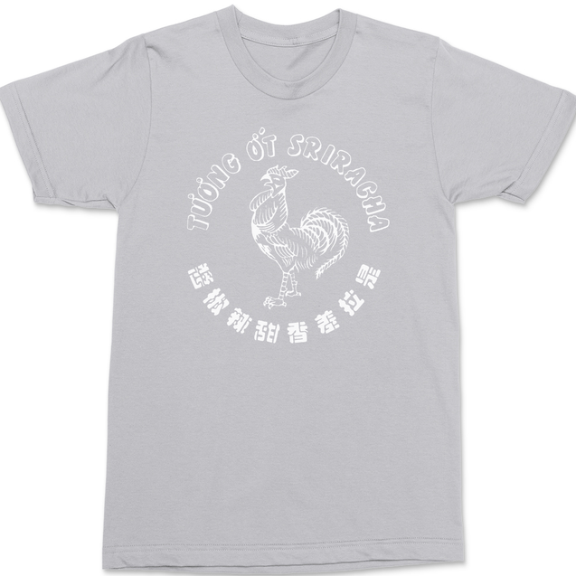 Sriracha T-Shirt SILVER