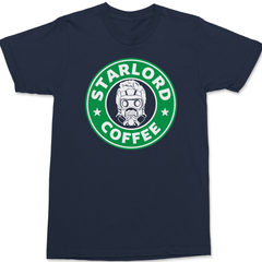 Star Lord Coffee T-Shirt NAVY