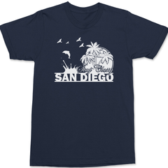 Stay Classy San Diego T-Shirt NAVY