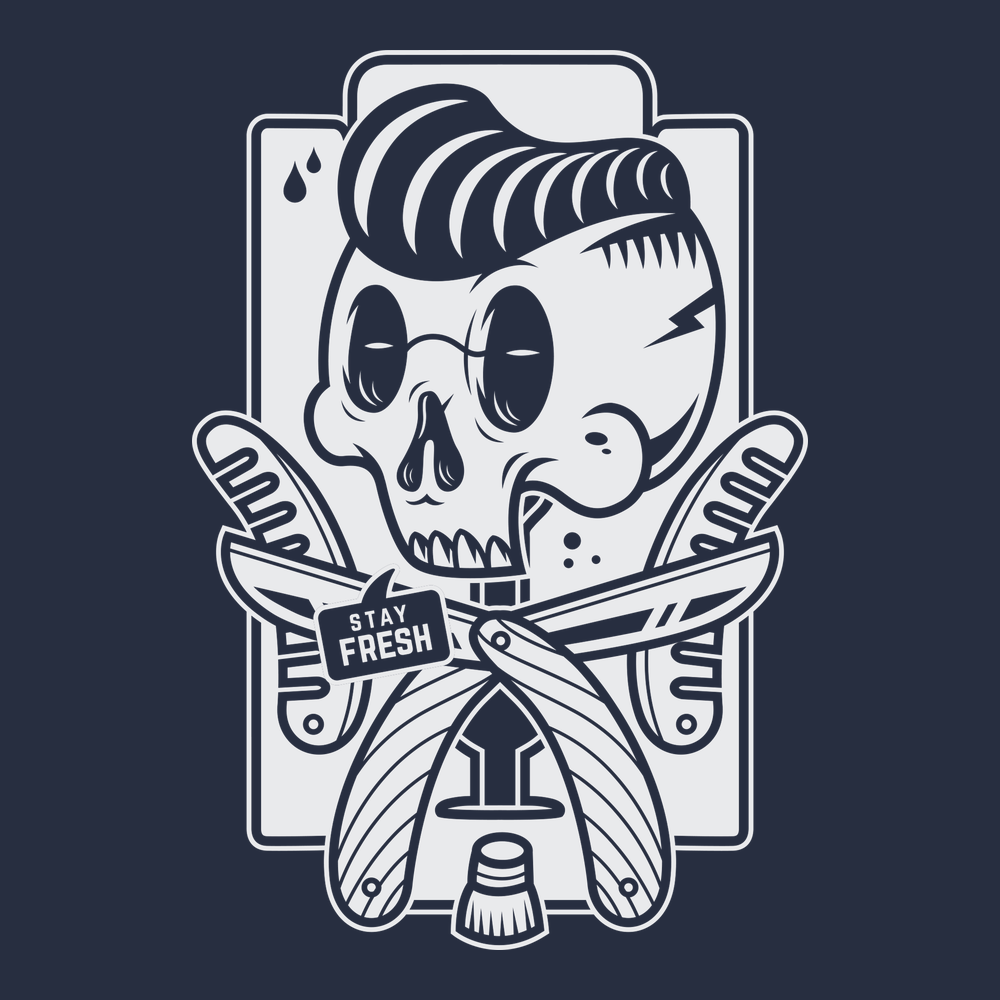 Stay Fresh T-Shirt NAVY