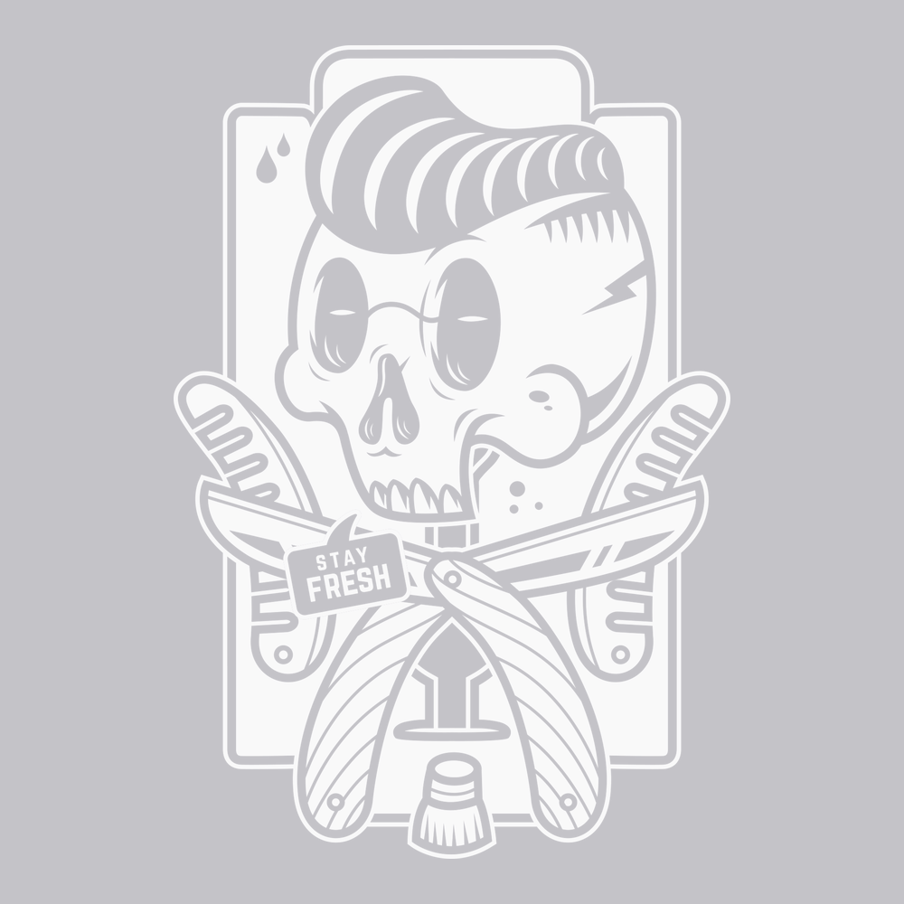 Stay Fresh T-Shirt SILVER