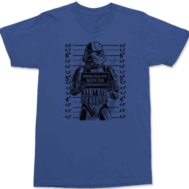 Stormtrooper Mugshot T-Shirt BLUE