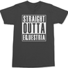 Straight Outta Equestria T-Shirt CHARCOAL
