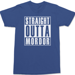 Straight Outta Mordor T-Shirt BLUE