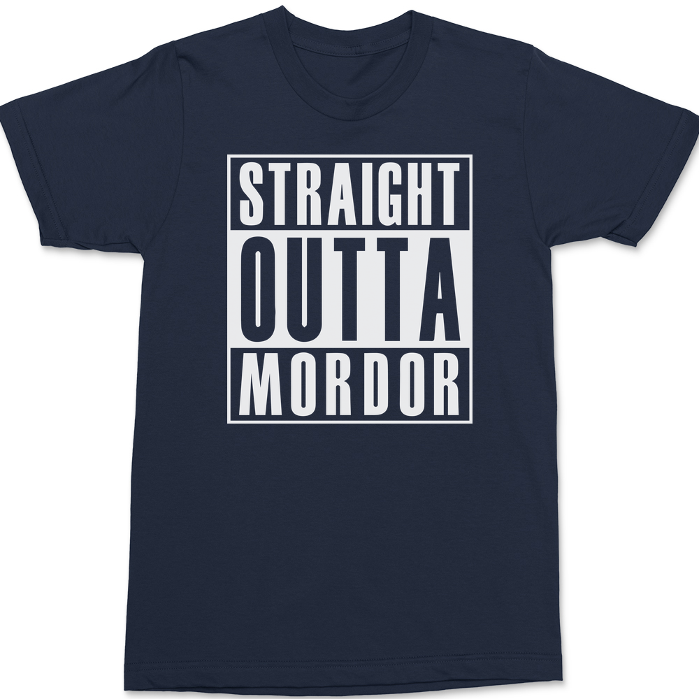 Straight Outta Mordor T-Shirt NAVY