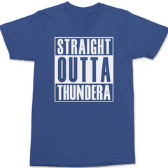 Straight Outta Thundera T-Shirt BLUE