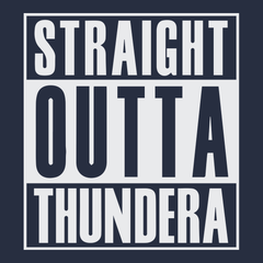 Straight Outta Thundera T-Shirt NAVY